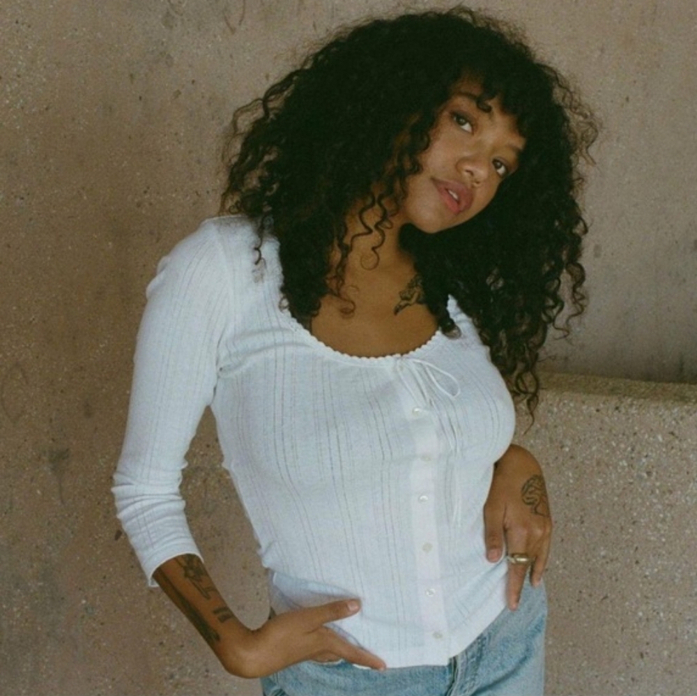 DÔEN Vivienne Tee in Salt